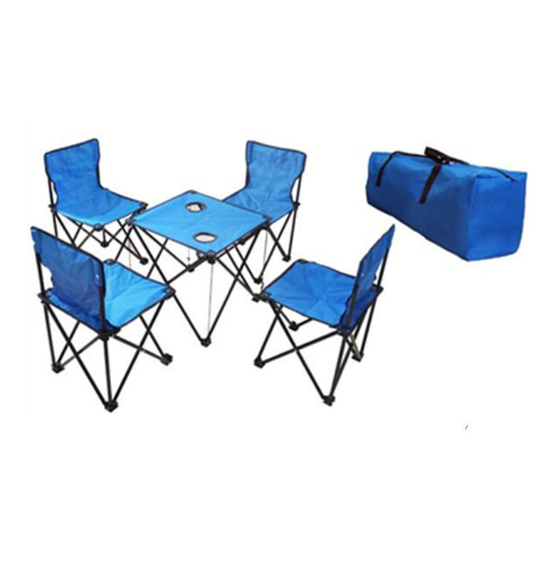 Double Folding Chair Umbrella Table Cooler Fold Up Beach Picnic Camping Garden Camping Chair chaise lounge