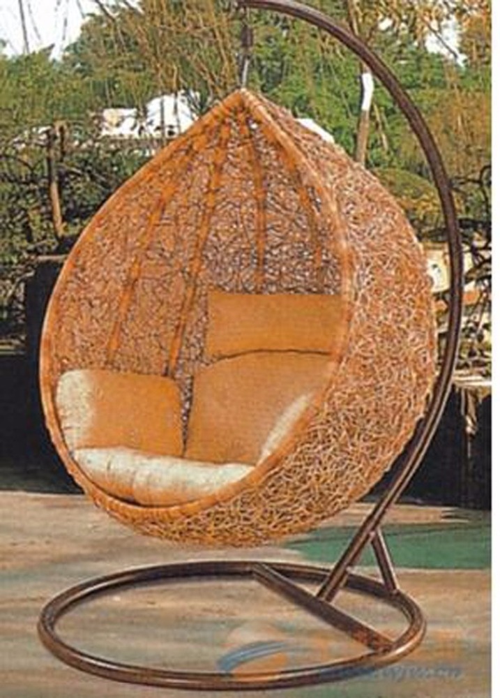 Patio swing hammock two seater swing chair aluminium chair