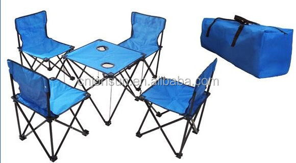 Double Folding Chair Umbrella Table Cooler Fold Up Beach Picnic Camping Garden Camping Chair chaise lounge