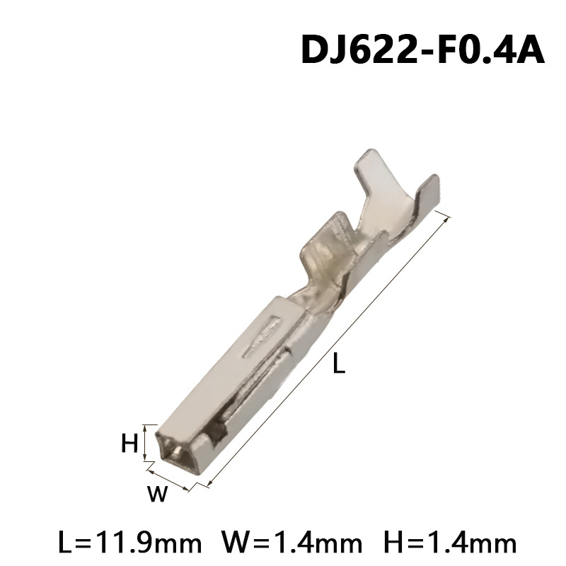 Auto car splices wiring loose terminal crimp terminal pins DJ622-F0.4A