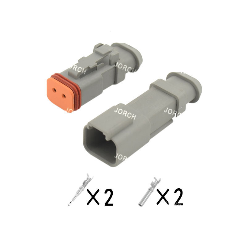 Deutsch DT Auto Waterproof Electrical Wire Connector Plug Kits With Tools DT06-2S 3S 4S 6S 8S 12S/DT04-2P 3P 4P 6P 8P 12P