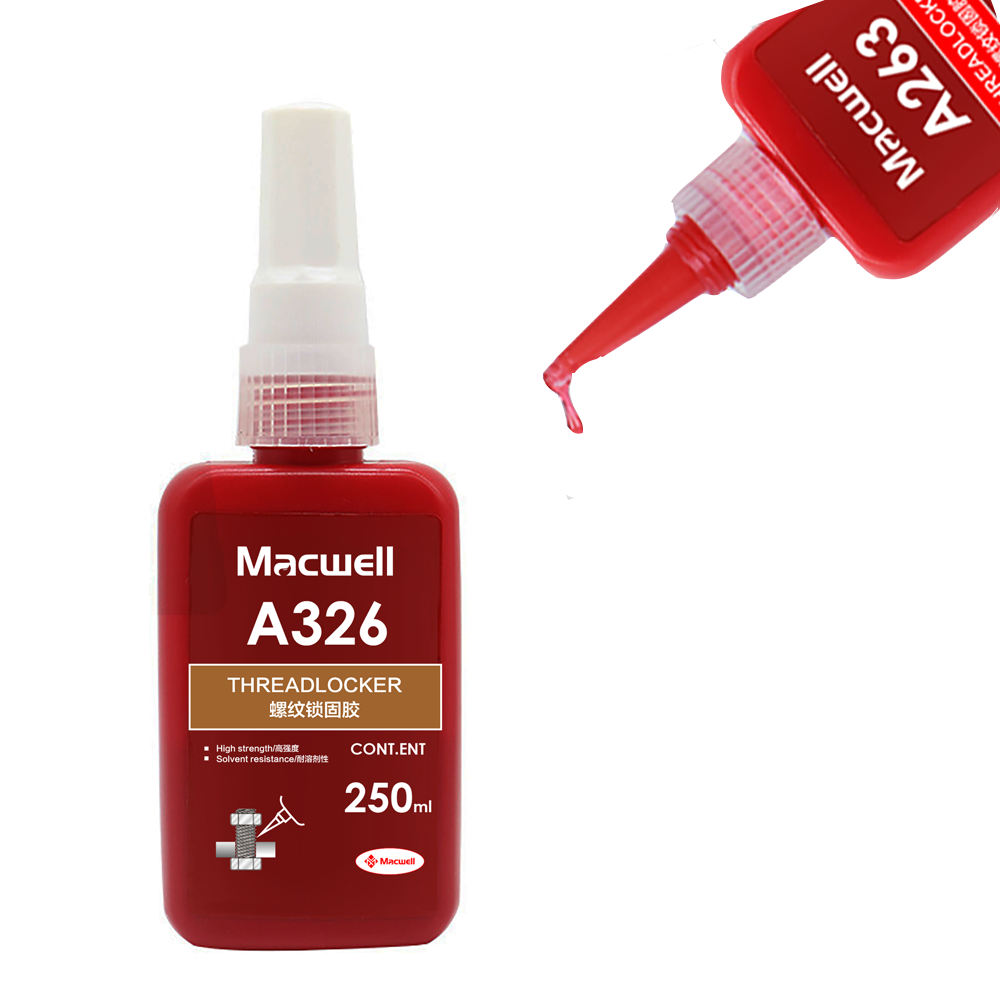 threadlocker red  glue High Quality Hot Selling for Glass metal plastic super glue Liquid Sealants best sell silicone sealant