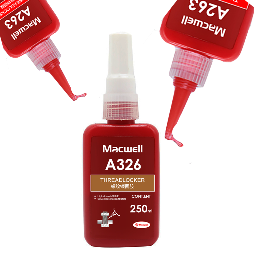 threadlocker red  glue High Quality Hot Selling for Glass metal plastic super glue Liquid Sealants best sell silicone sealant