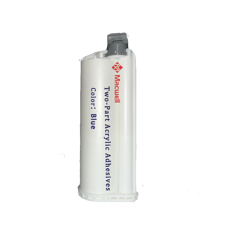 09 Macwell 50ml TA358 AB Two Parts Tubes Two-Part Acrylic Adhesives AB Glue for LSE Plastic PP PE TPE Metal Joinin