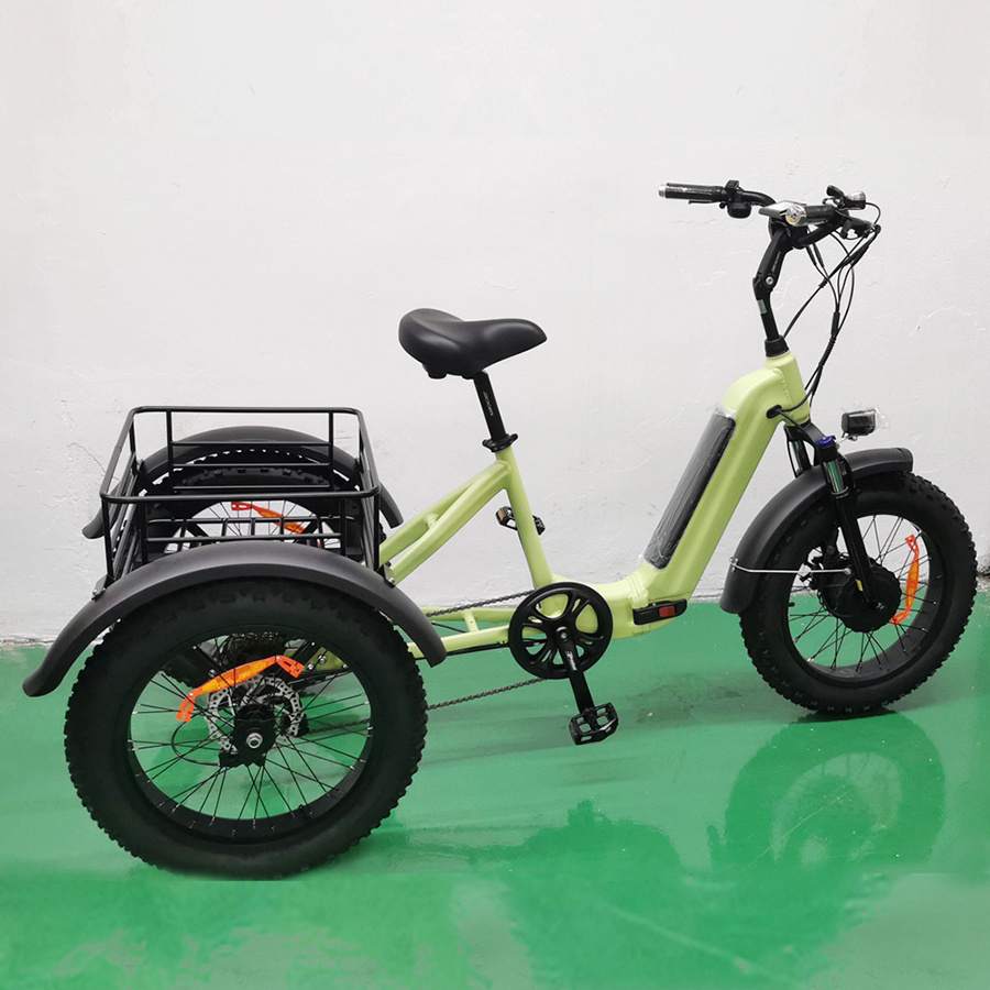 Joyebikes 3 wheel cargo electric trike /fat tyre bicycle ebike/Power Tricycle