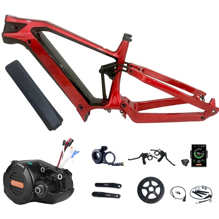 Joyebikes Bafang Lightcarbon carbon fiber electric bicycle frame with M620 mmg510 1000w MID MOTOR KIT AND BATTERY