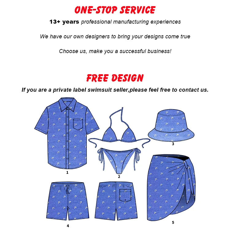 Swimwear Bikini Manufacturing Custom Bikini One Two Pieces Swimsuit Bucket Fishing Hat bathing suits for women custom logo