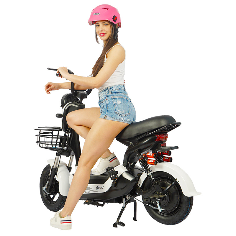 High Fashion Adult Electric Moped Electric Mopeds With Power 350w 500w 750w Motor Bike Motorcycle