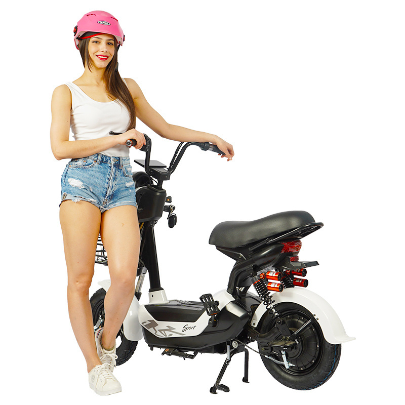 High Fashion Adult Electric Moped Electric Mopeds With Power 350w 500w 750w Motor Bike Motorcycle