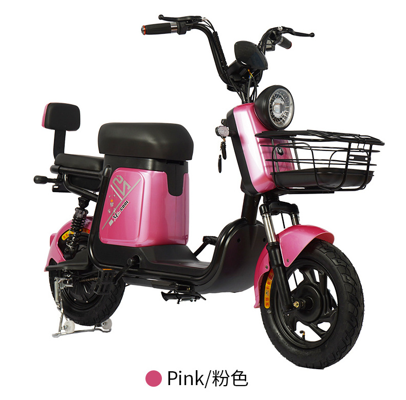 48v 500w electric bicycle for girls electric bike e scooter electric motorcycle. lithium battery electric bike