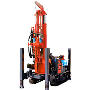 heavy equipment 300m 350m 400m water well borehole drilling machine for JS DRILL sale