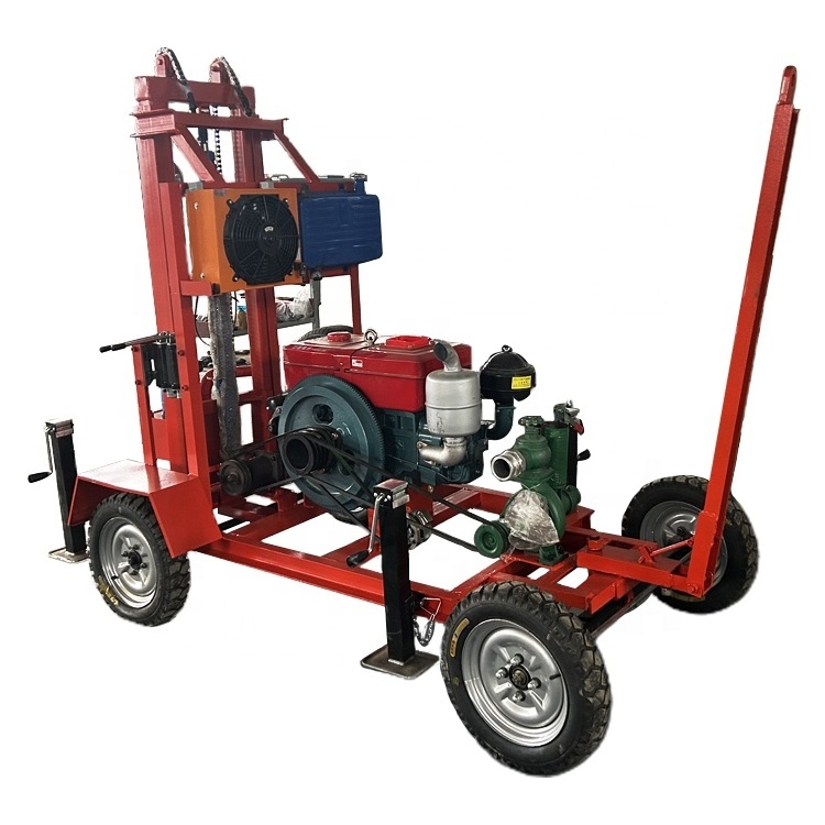 soil sample drilling rig Easy to Operate borehole water drill rig machine