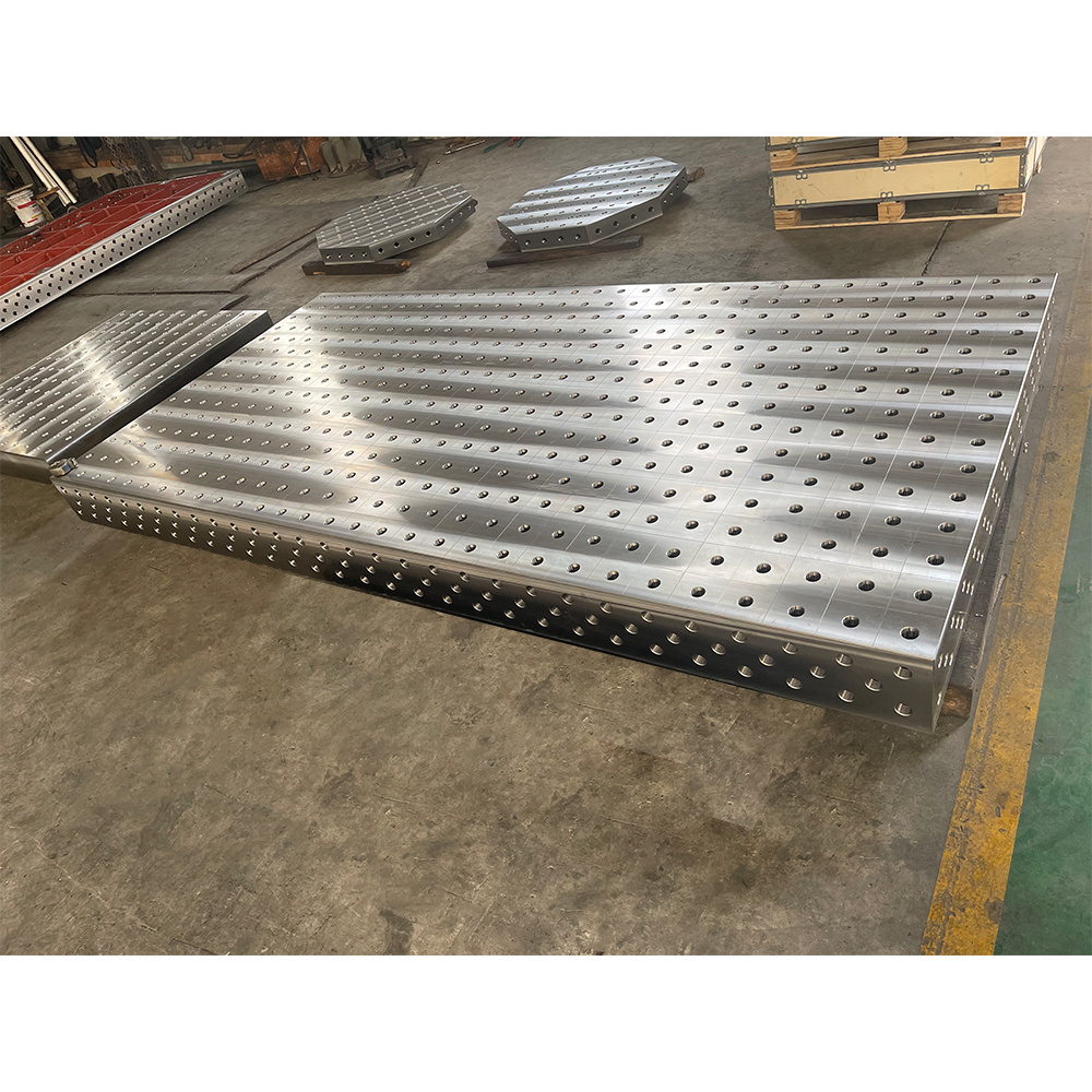 3D welding table with D28 holes heavy loading for big welding pieces 3d welding platform