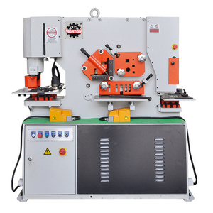 Q35Y Series Hydraulic Iron Worker Punching Machine Metal Shear Ironworker 160 Tons Stamping Steel Machine