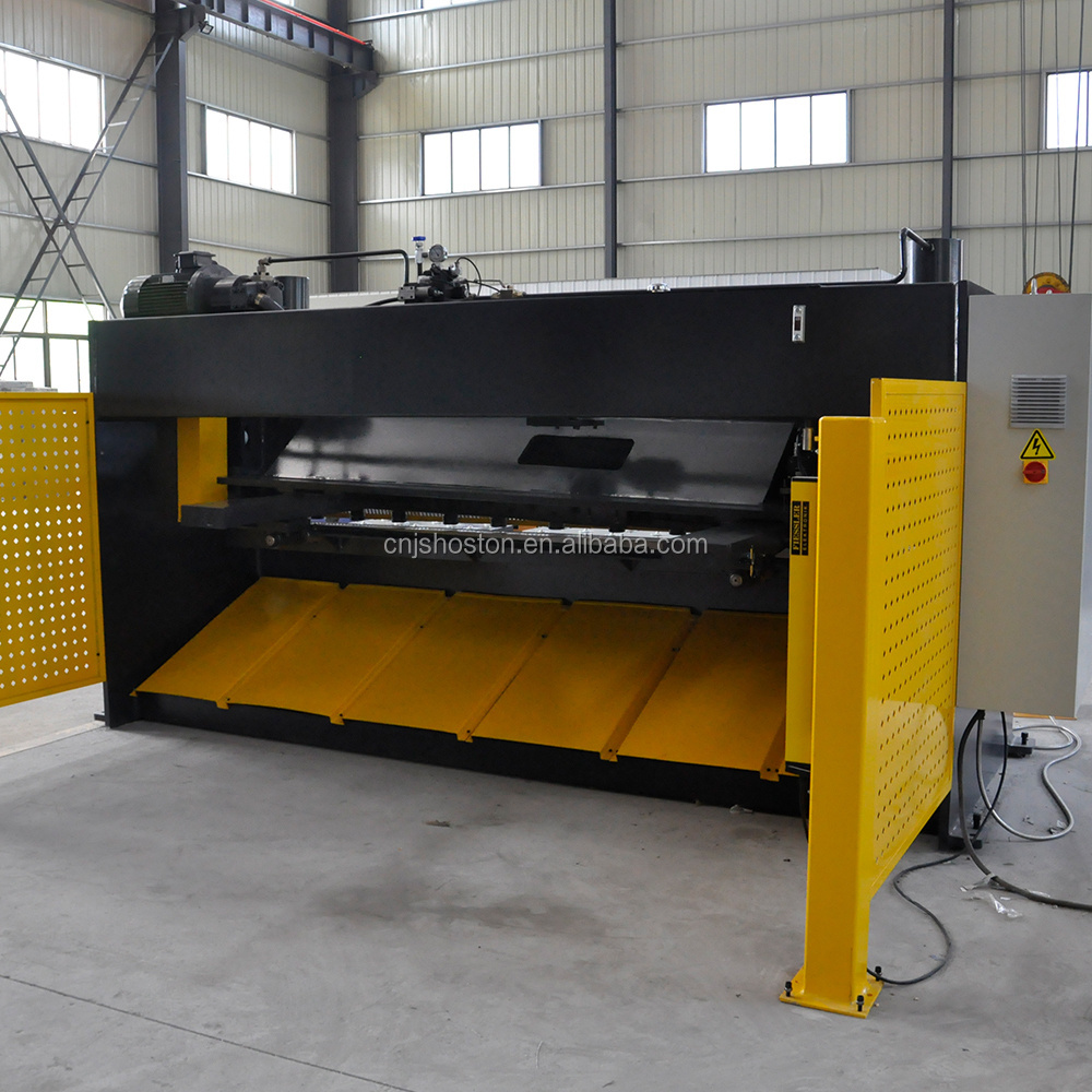 Cnc Shear Foot Pedal Hydraulic Metal Sheet Guillotine Shearing Machine Cutting And Bending Price For Shears Blade