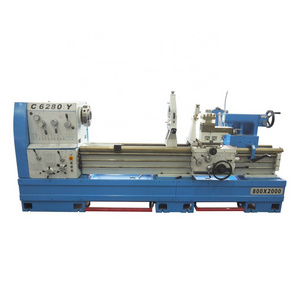 High Rigidity C6280Y Manual Metal Lathe