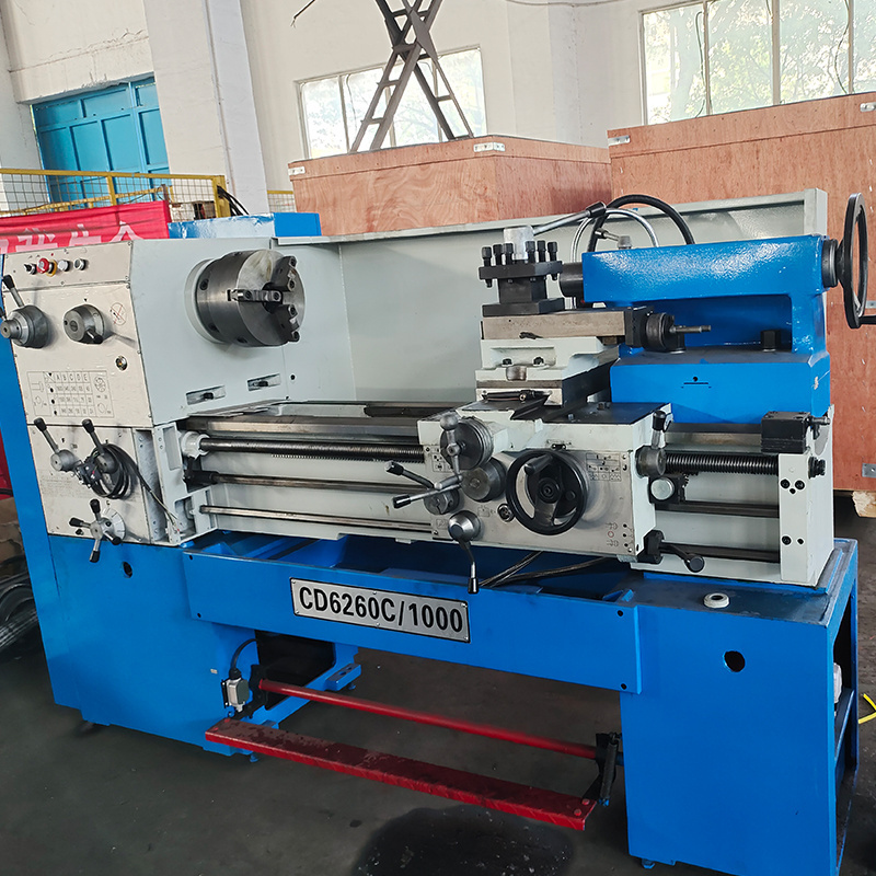 CD6260C China Gear Lathe Parallel Engine Torno de Metal With Ce Certificate Manual Machine Lathe