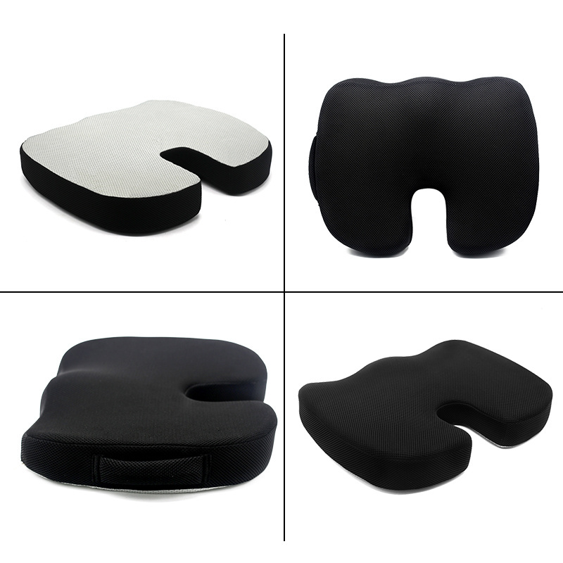 Wholesale High Quality Replacement Coccyx Orthopedic Butt Lift Office Chair Car Memory Foam Car Gel Seat Cushions 45*35*7cm 331