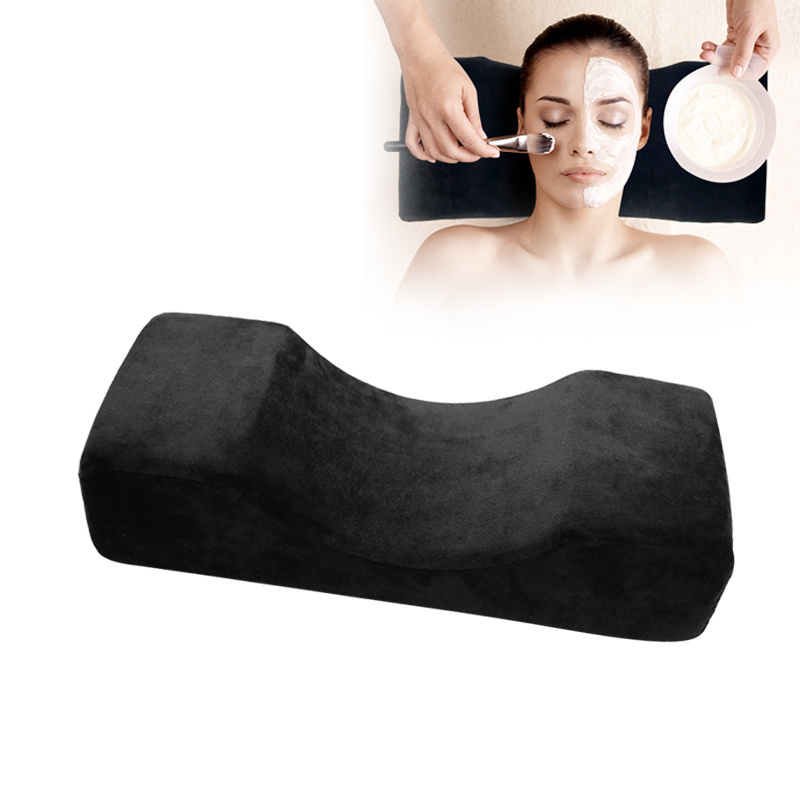 ergonomic design high class beauty shop decorating eyelash extension pillow memory foam pillow