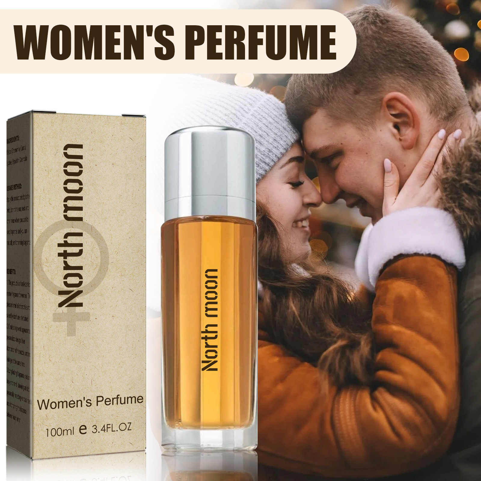 North Moon Perfume for women Fresh and elegant natural long lasting fragrance light perfume dating atmosphere niche perfume