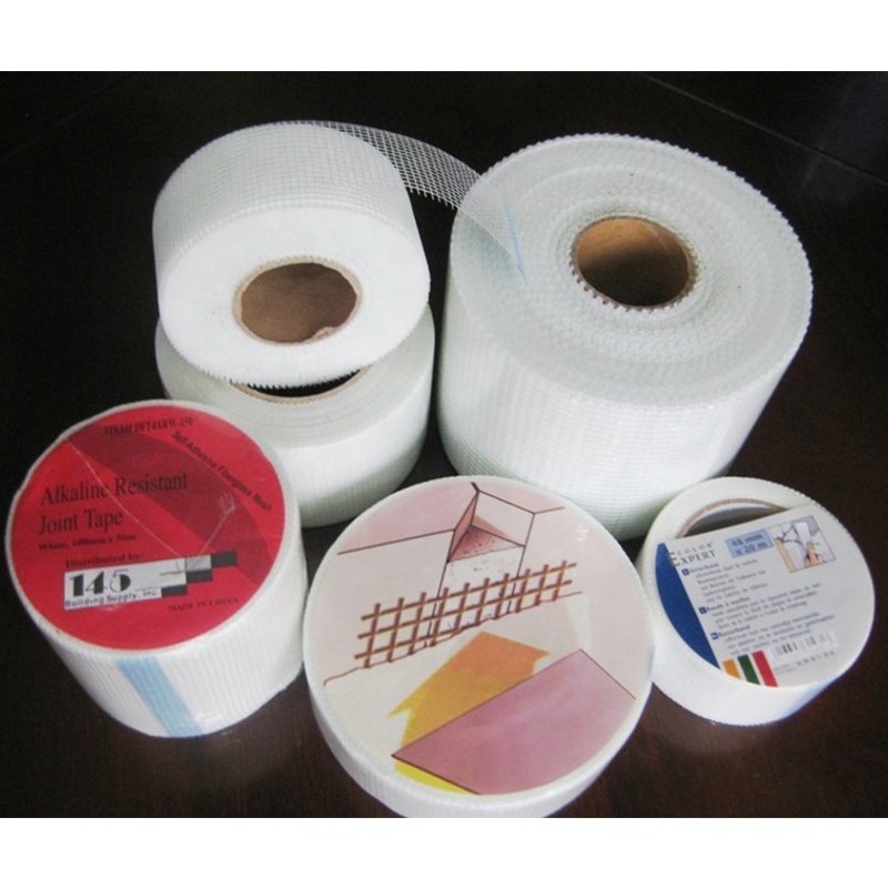 Heavy Duty Strong Adhesive Wall Repairs 50mm x 50m Clear Fiberglass Cloth Mesh Tape