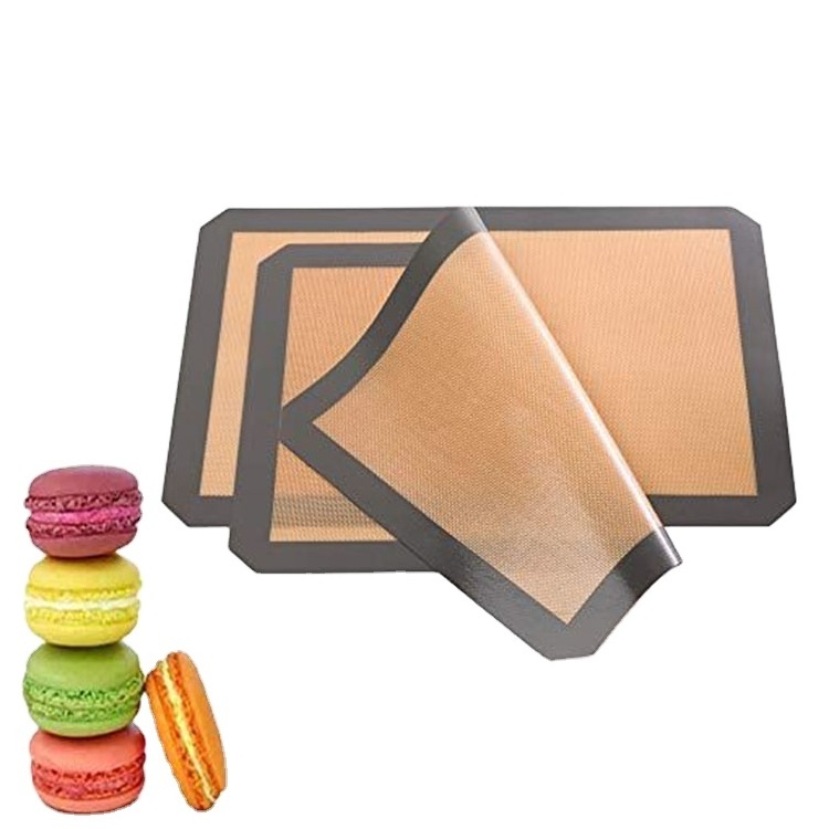 wholesale food safe Non-slip Kitchen Silicone Baking Mat Sheet toaster oven baking mat