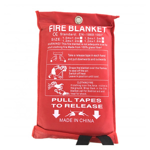 Two-In-One Emergency Outdoor Cheap  Large Protect  Fireproof  Resistant Welding Fire Blankets