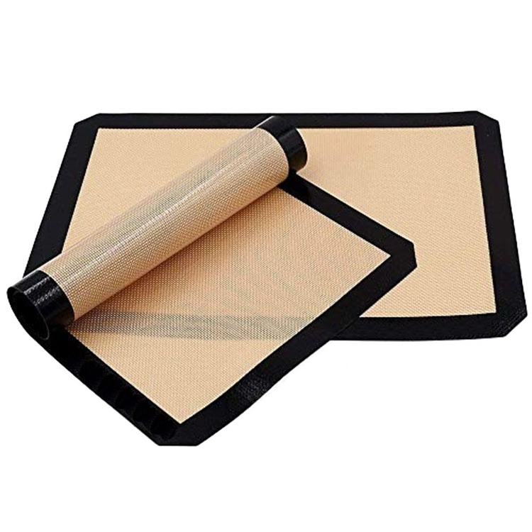 wholesale food safe Non-slip Kitchen Silicone Baking Mat Sheet toaster oven baking mat