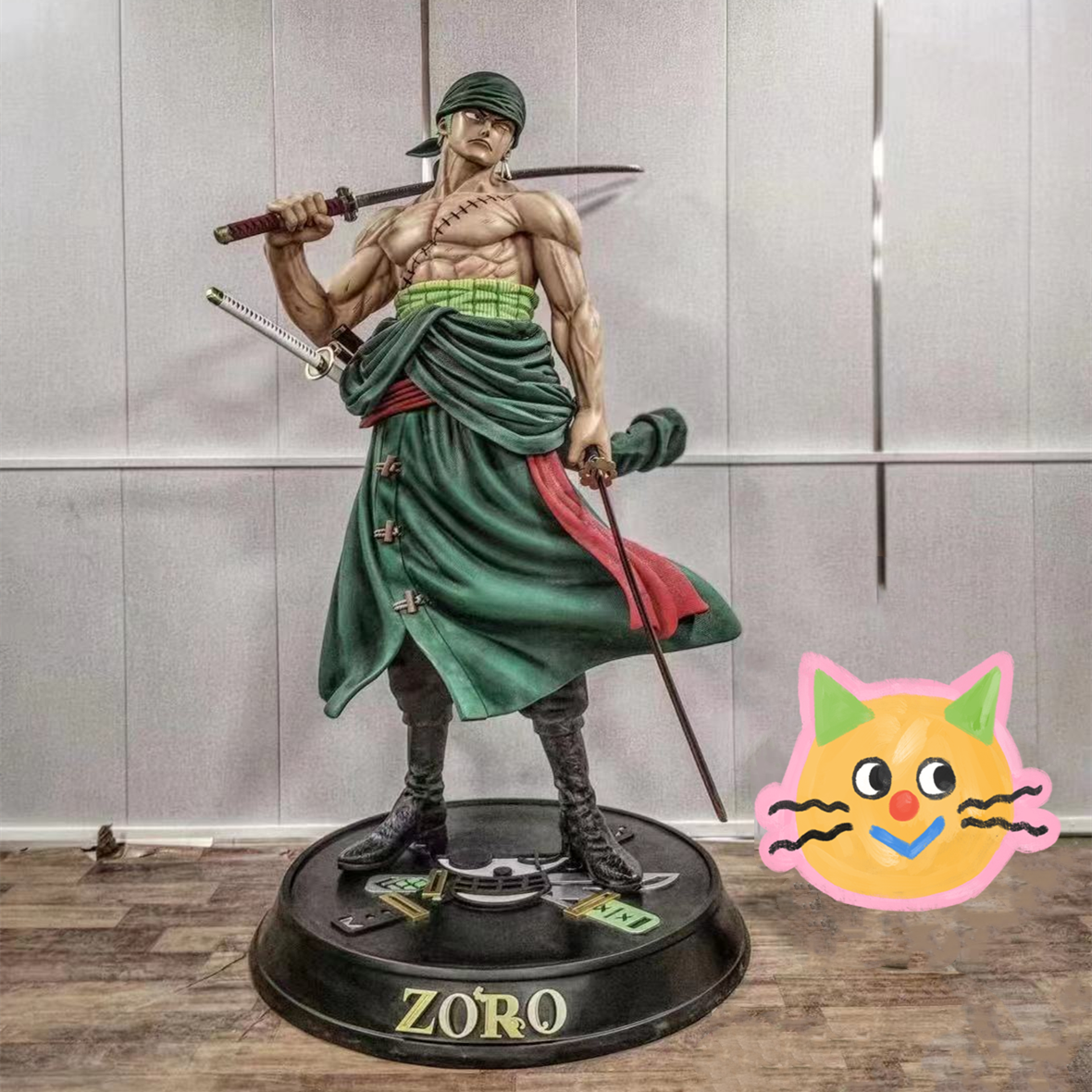 Home Decor Life Size Japanese One Piece Resin Anime Figure Action Figure Luffy  Statue For Sale