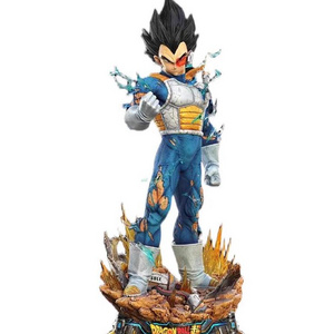 Customized Life Size Goku  Vegeta Fiberglass Japanese Anime Resin Dragon Ball Goku Kakarotto Statue For Collection Gift