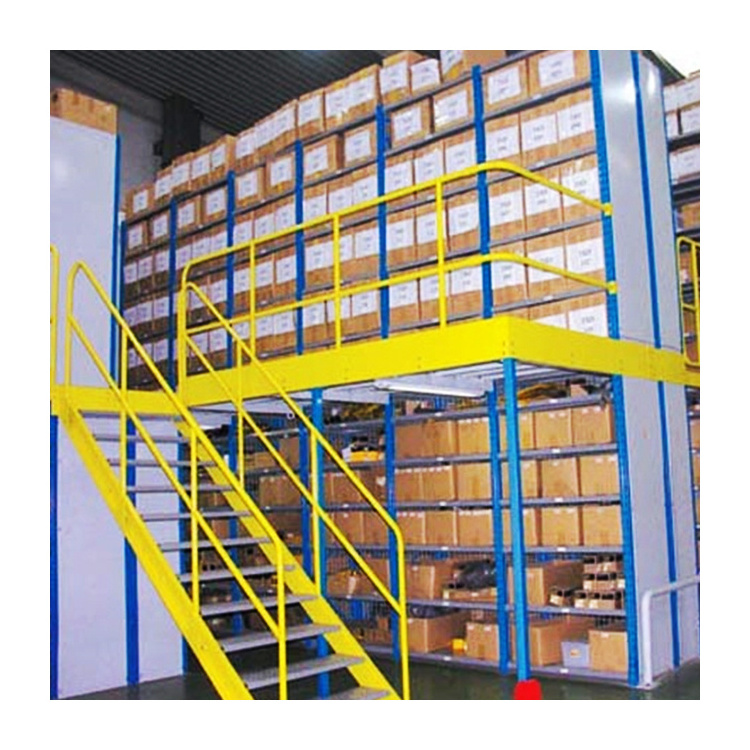 Storage Shelving Racking Portable Loft Shelf For Mezzanine Floor Warehouse Rack for Factory Use