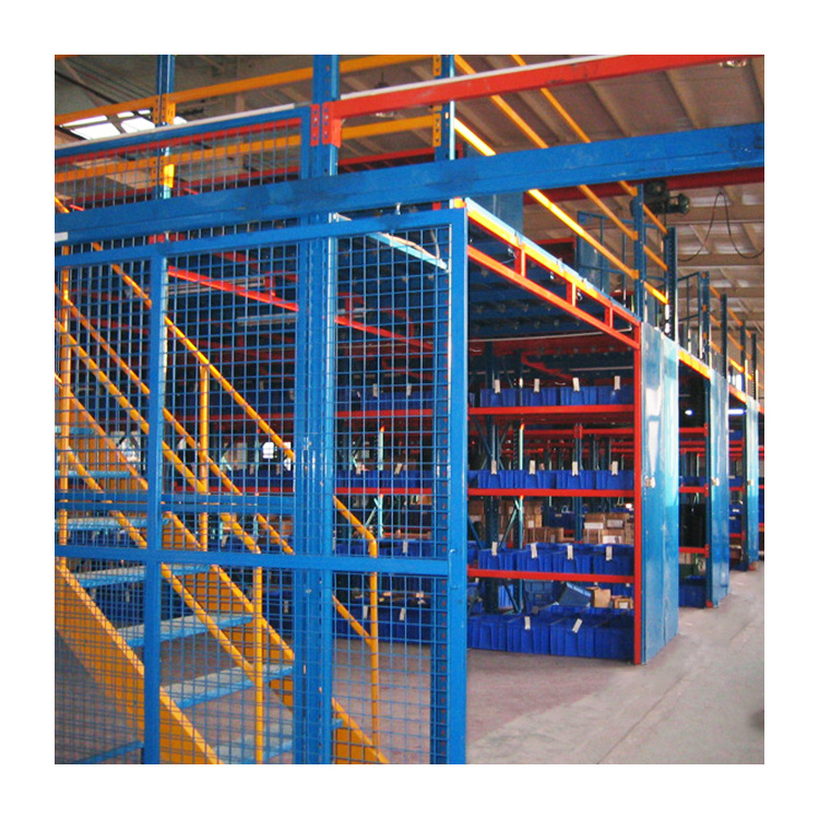 Storage Shelving Racking Portable Loft Shelf For Mezzanine Floor Warehouse Rack for Factory Use