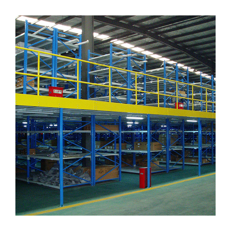 Storage Shelving Racking Portable Loft Shelf For Mezzanine Floor Warehouse Rack for Factory Use