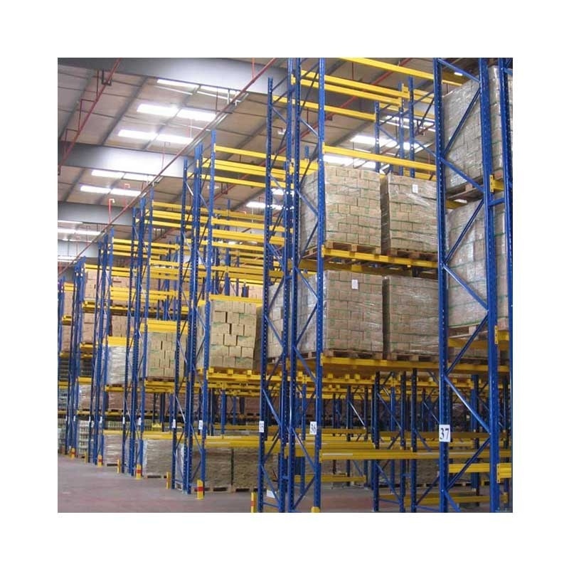 Double Deep Beam Industrial Pallet Warehouse Storage Steel Pallet Racking Heavy Duty Selective Pallet Racking System