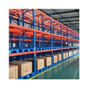 Double Deep Beam Industrial Pallet Warehouse Storage Steel Pallet Racking Heavy Duty Selective Pallet Racking System