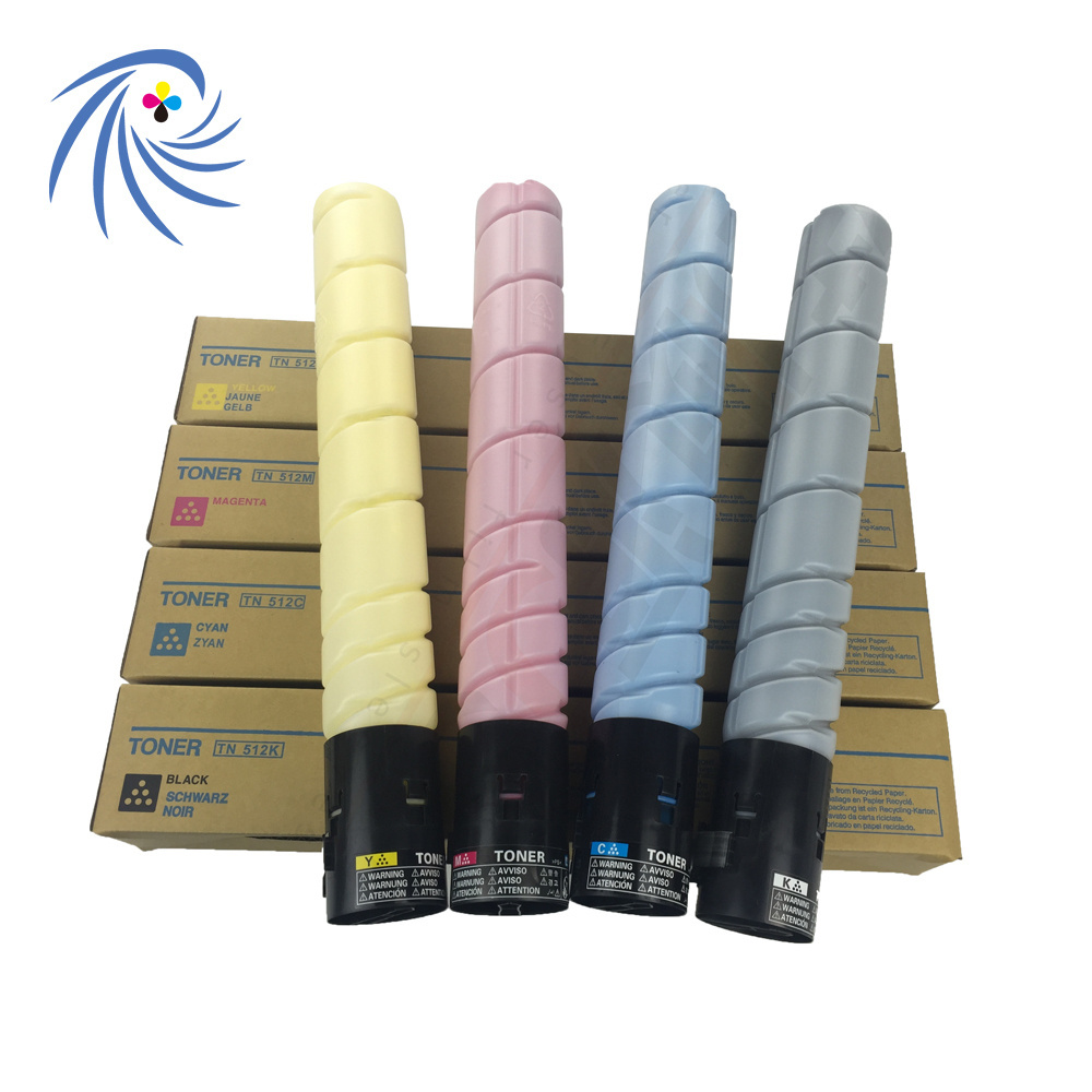 OEM wholesale Toner Cartridge TN512 for KONICA MINOLTA Bizhub 454/554 JAPAN TONER powder inside