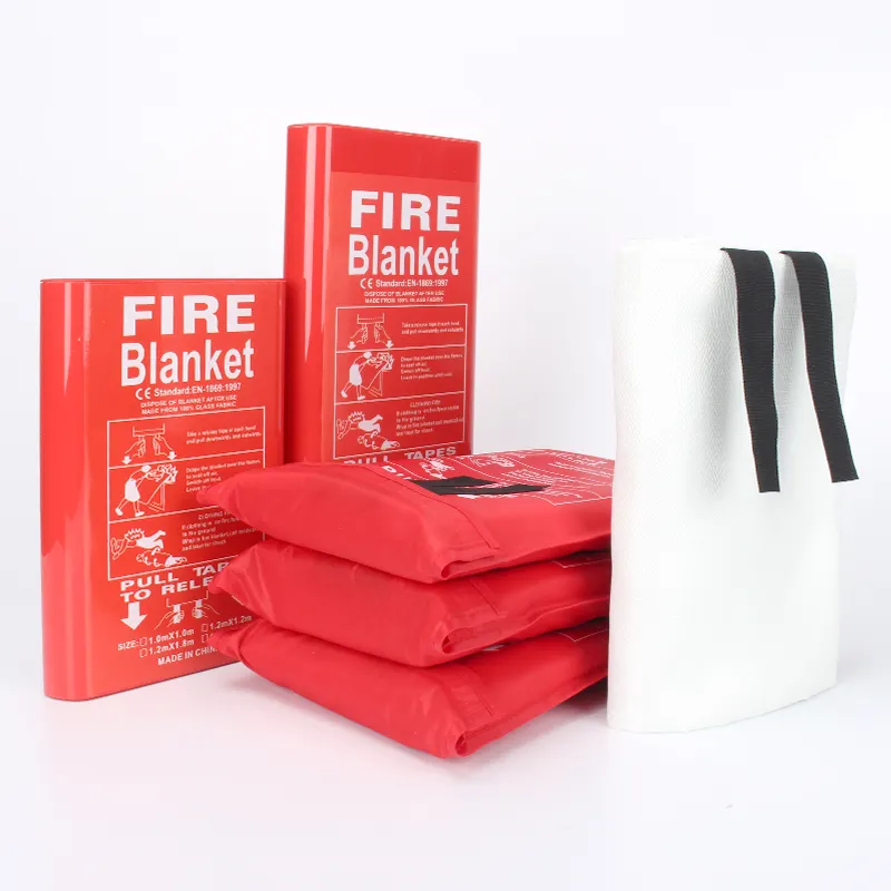 High Performance Fireproof Emergency Fire Blanket Thermal Insulation Fabric Roll Fire Blanket