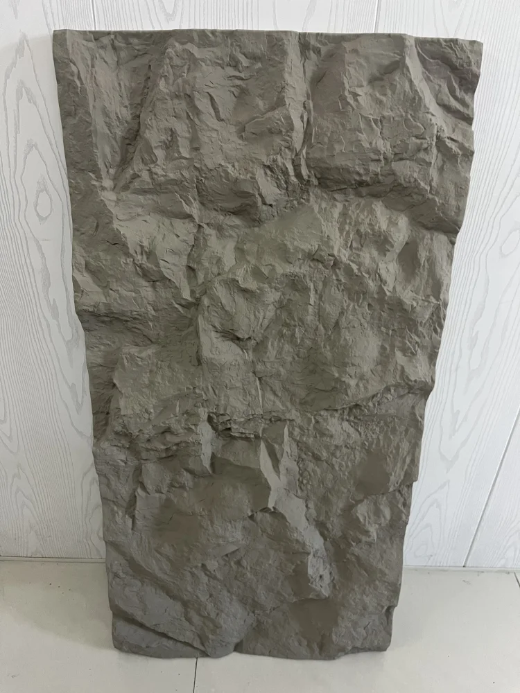 Hot Sales Faux PU Stone Wall Panel Pu Rock Stone Veneer Exterior Artificial PU Stone PanelS