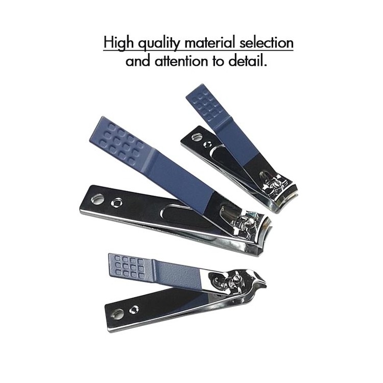 Customizable blue sublimation manicure beauty professional mens nail clippers sets pedicure kit 18 piece