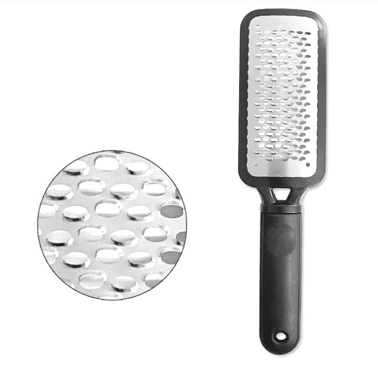 OEM private label extra large colossal 304 stainless steel foot rasp foot file grater and callus remover