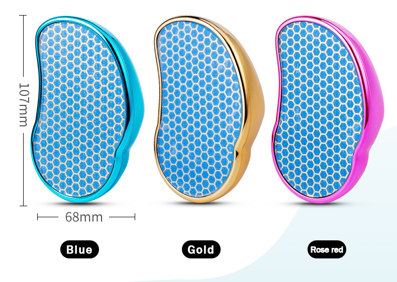 Bright crystal coating foot spa care tool callus remover to remove hard dry corn cracked heel nano glass foot file