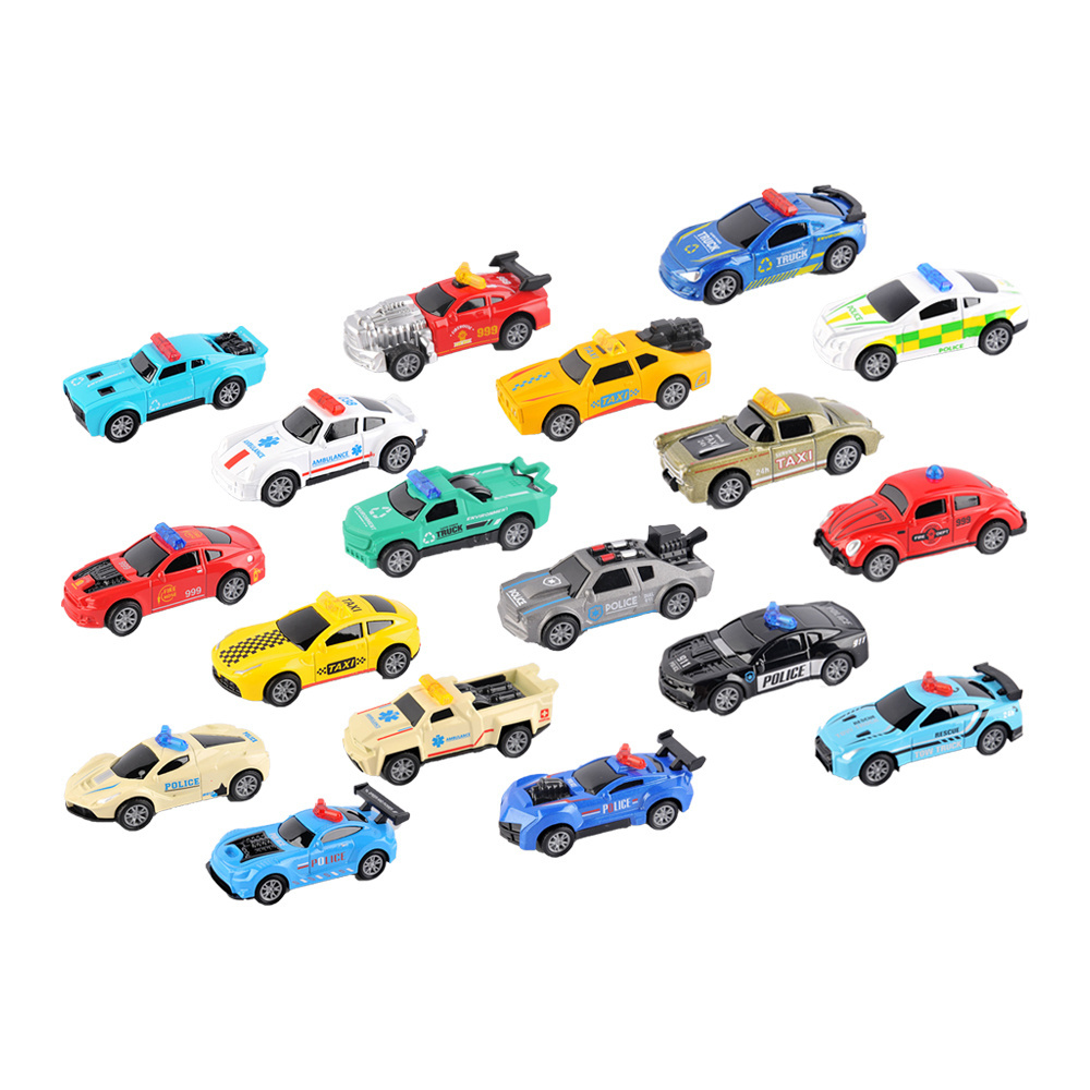 New Car Model Toy Cars New for Kids Plastic Bag Mixed Design Small Free Wheel Zinc Alloy Diecast Truck Metal Mini Unisex