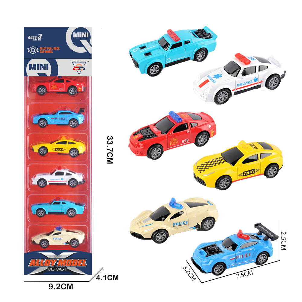 New Car Model Toy Cars New for Kids Plastic Bag Mixed Design Small Free Wheel Zinc Alloy Diecast Truck Metal Mini Unisex