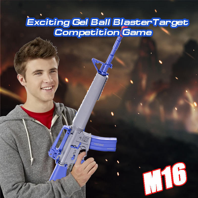 Hot sale M16 assault rifle metal gear Electric Splatter Gel Ball Blaster With Water Beads gel bullet Outdoor Activities toy gun