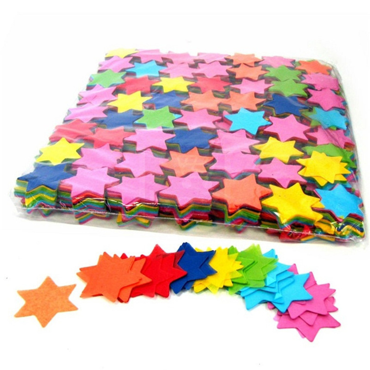 Wholesale multicolor gender reveal party supplies biodegradable confetti cannon