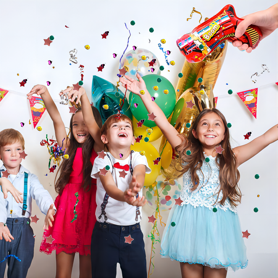 Hot Sales Confetti Bomb  for Birthdays Parties Silverster and Weddings Carnival Birthday Party Popper Confetti Shooter