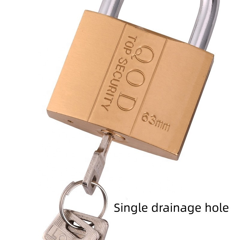 Atomic Key Padlock  Copper Lock Waterproof and Rustproof Opening Lock Head heavy duty padlock