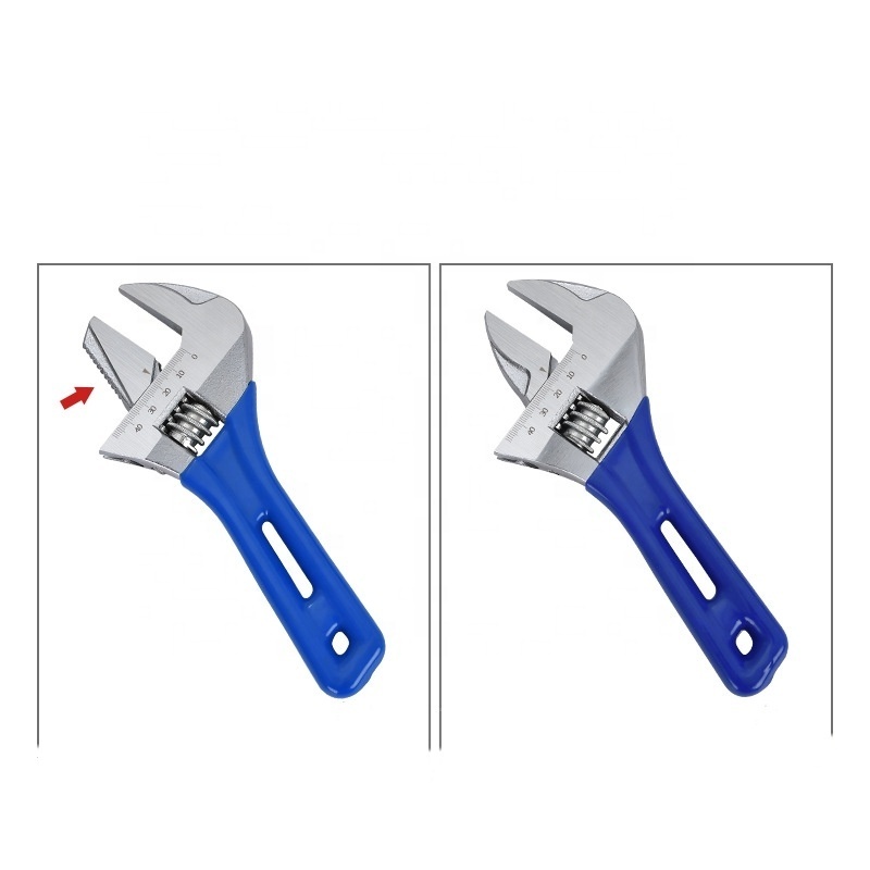 High quality Short handle bathroom adjustable wrench Lightweight adjustable wrench