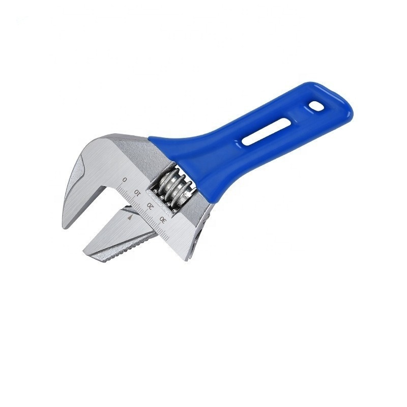 High quality Short handle bathroom adjustable wrench Lightweight adjustable wrench