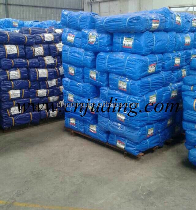 blue Tarpaulin sheet for waterproof